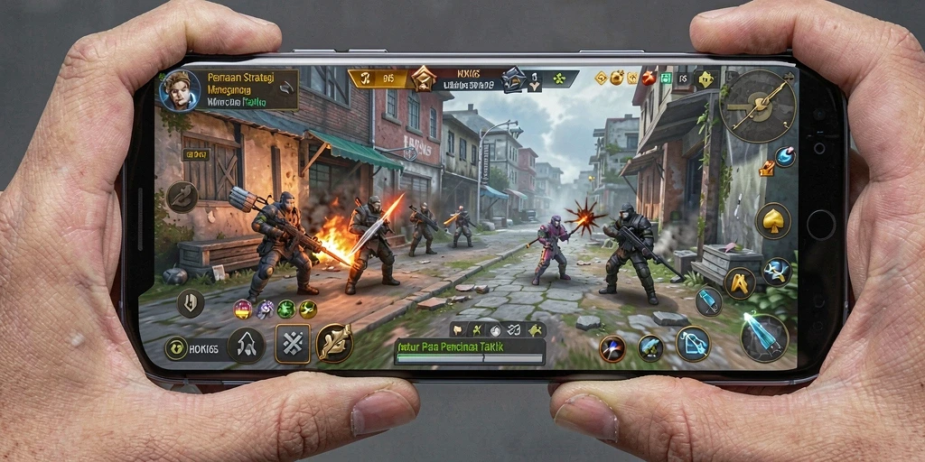 Tampilan gameplay HOKI65 dengan aksi strategi yang mendebarkan.