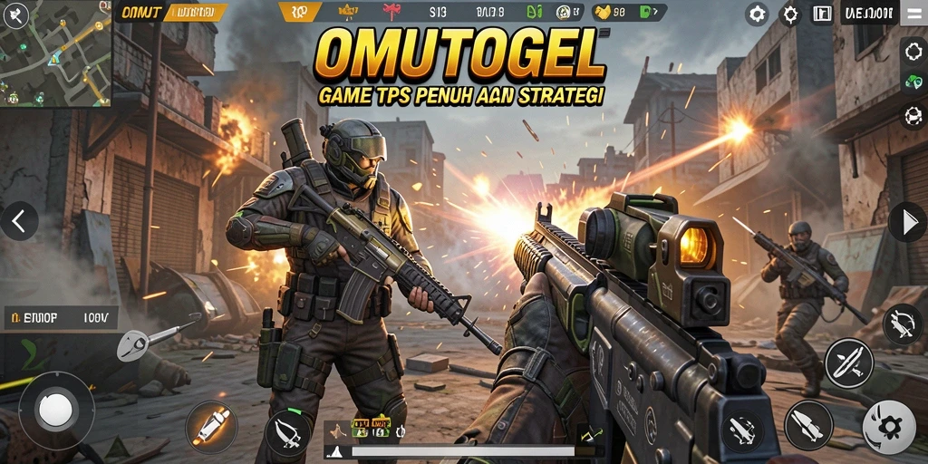 Tangkapan layar penuh aksi dari gameplay OMUTOGEL yang mendebarkan.