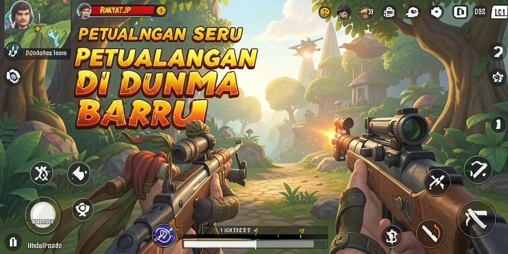 Gameplay RAKYATJP yang memukau dengan petualangan penuh tantangan.