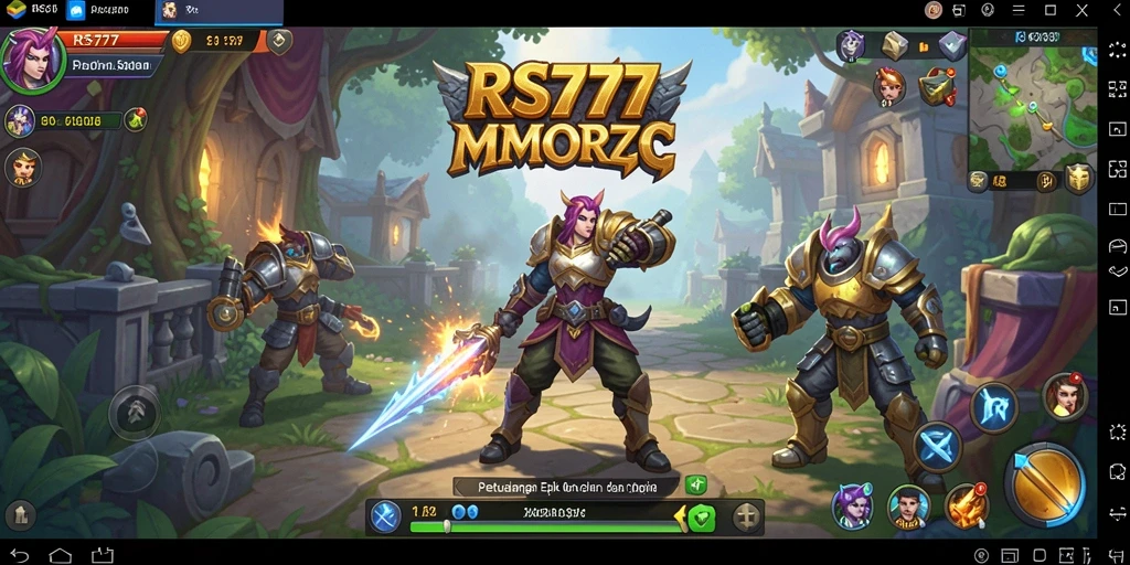 Tampilkan screenshot gameplay epik dari RS777 yang memukau.