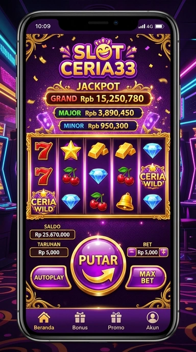 Fitur pencarian di ceria33 untuk menemukan aplikasi dengan cepat.